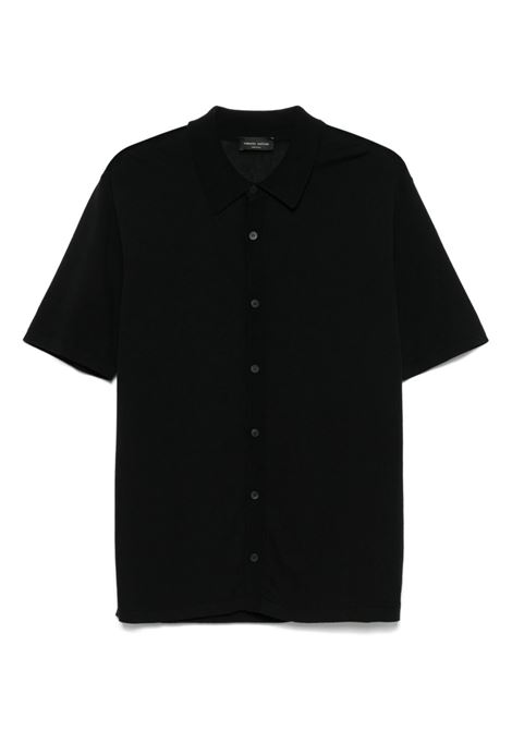 Tシャツ・カットソー Roberto Collina SS25 Knitted polo shirt (RB10024 RB1002) roberto collina Knitted polo shirt in gray